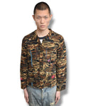 BETTYSBLUE embroidery camo jacket
