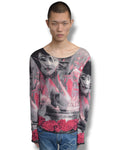 JPG CLASSIQUE second skin graphic long sleeve top