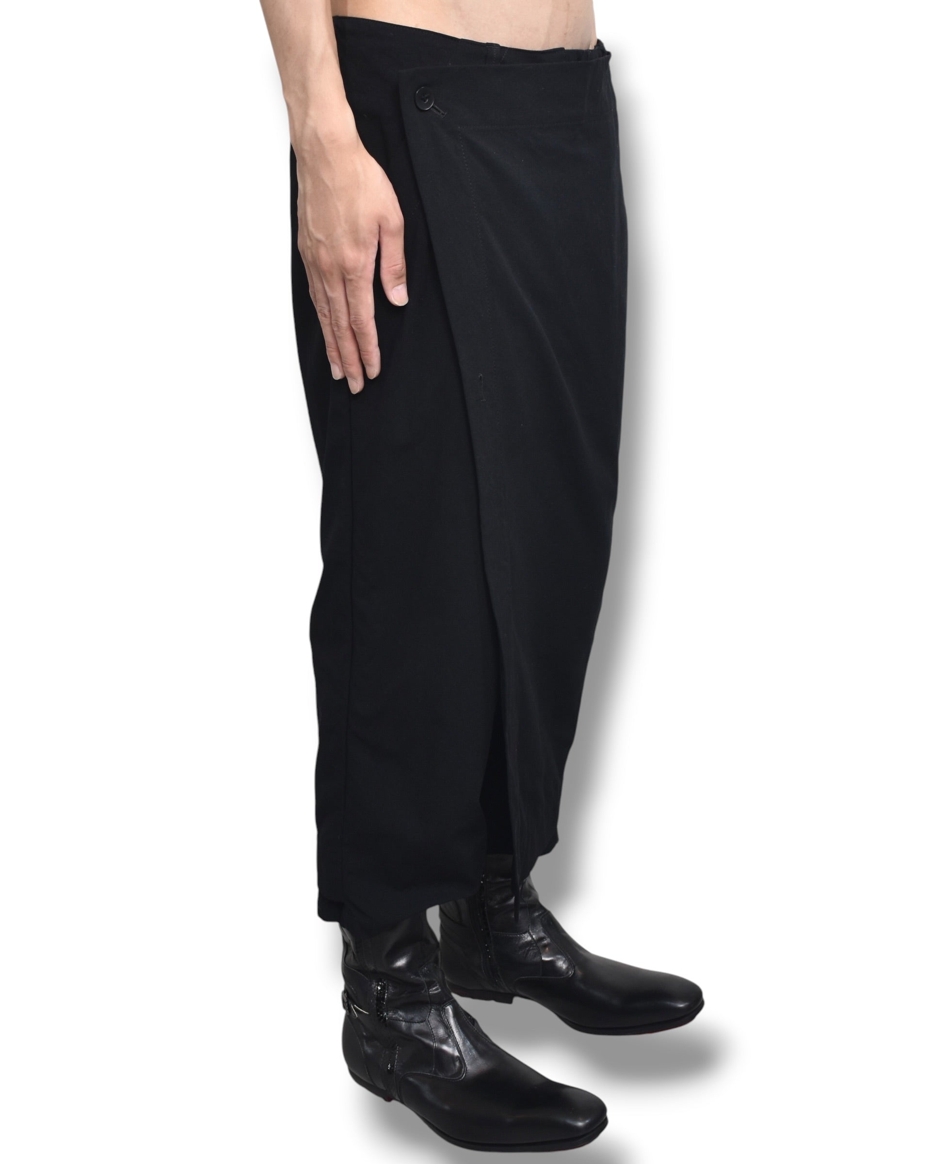JULIUS wrapped sarouel pants