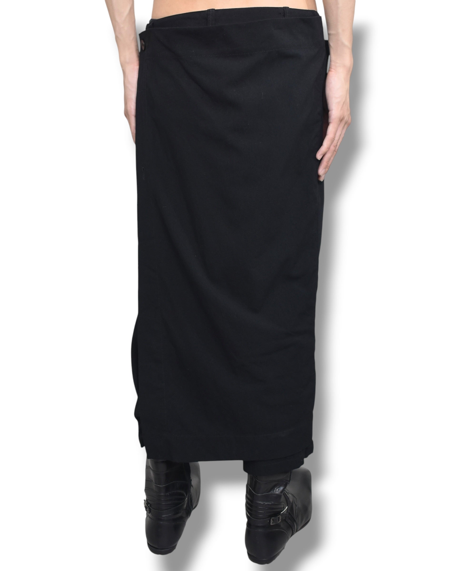 JULIUS wrapped sarouel pants