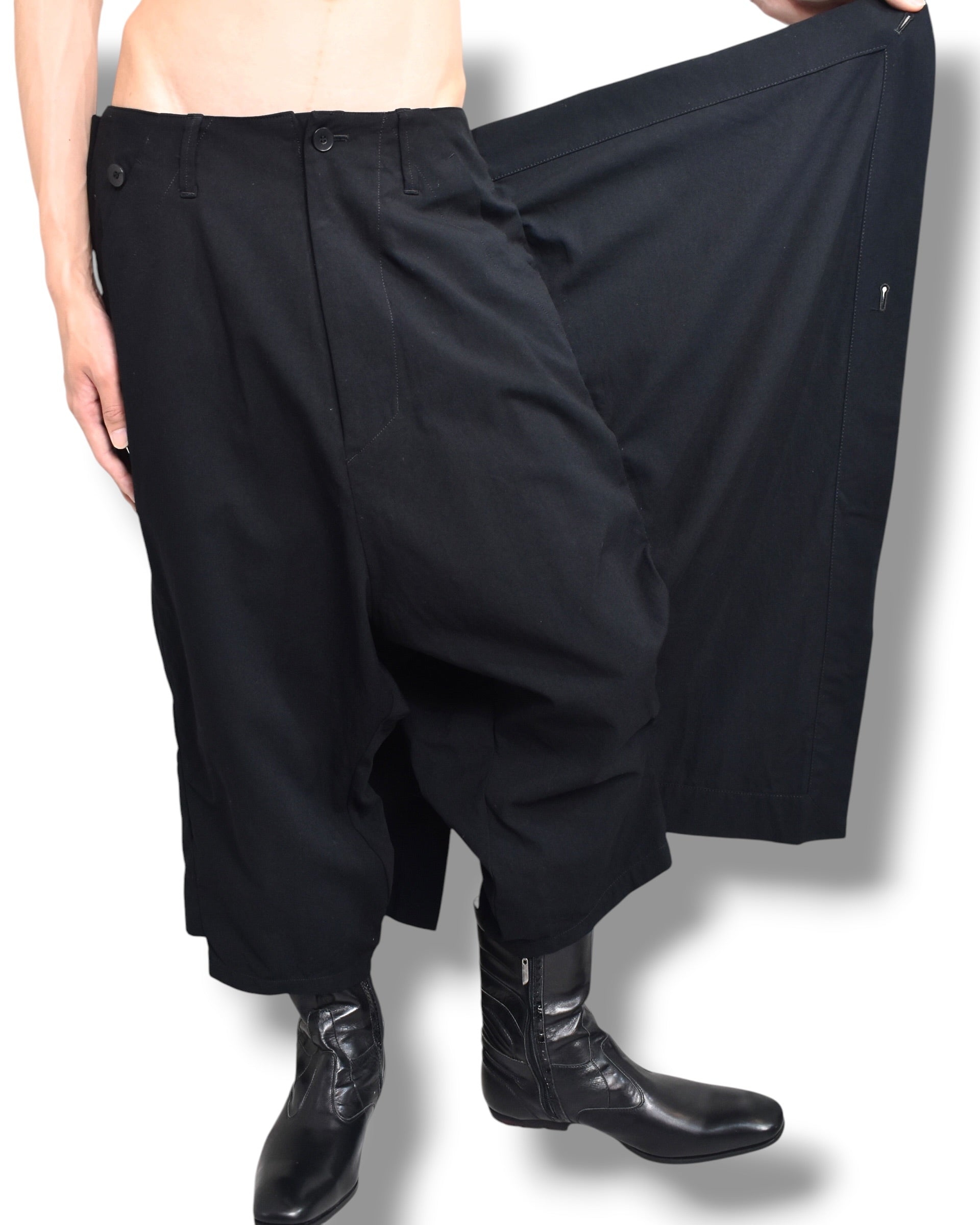 JULIUS wrapped sarouel pants