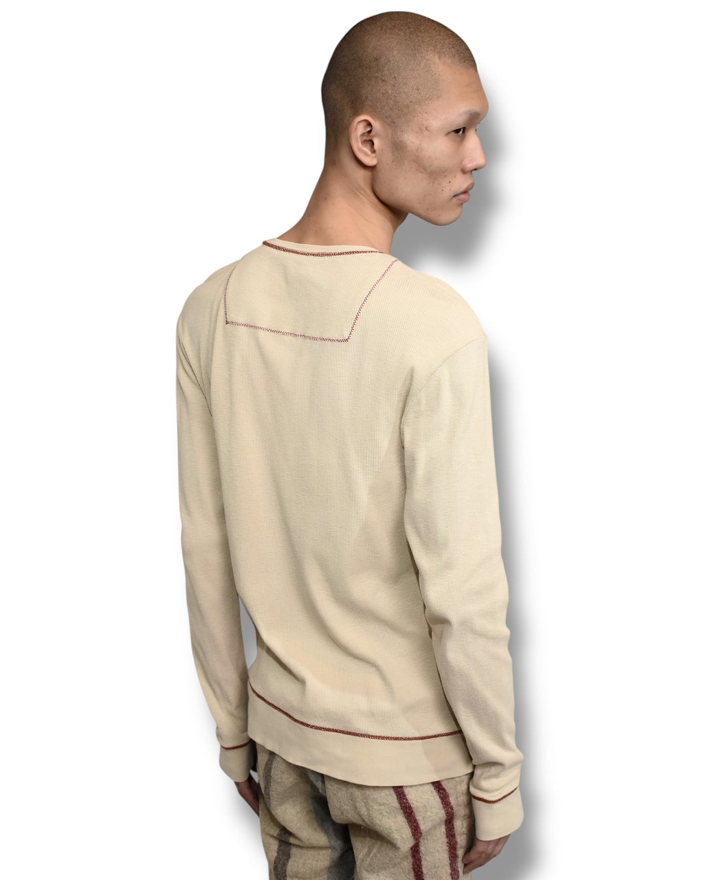 PARASUCO graphic thermal long sleeve top