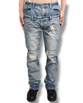 PPFM double waist denim pants