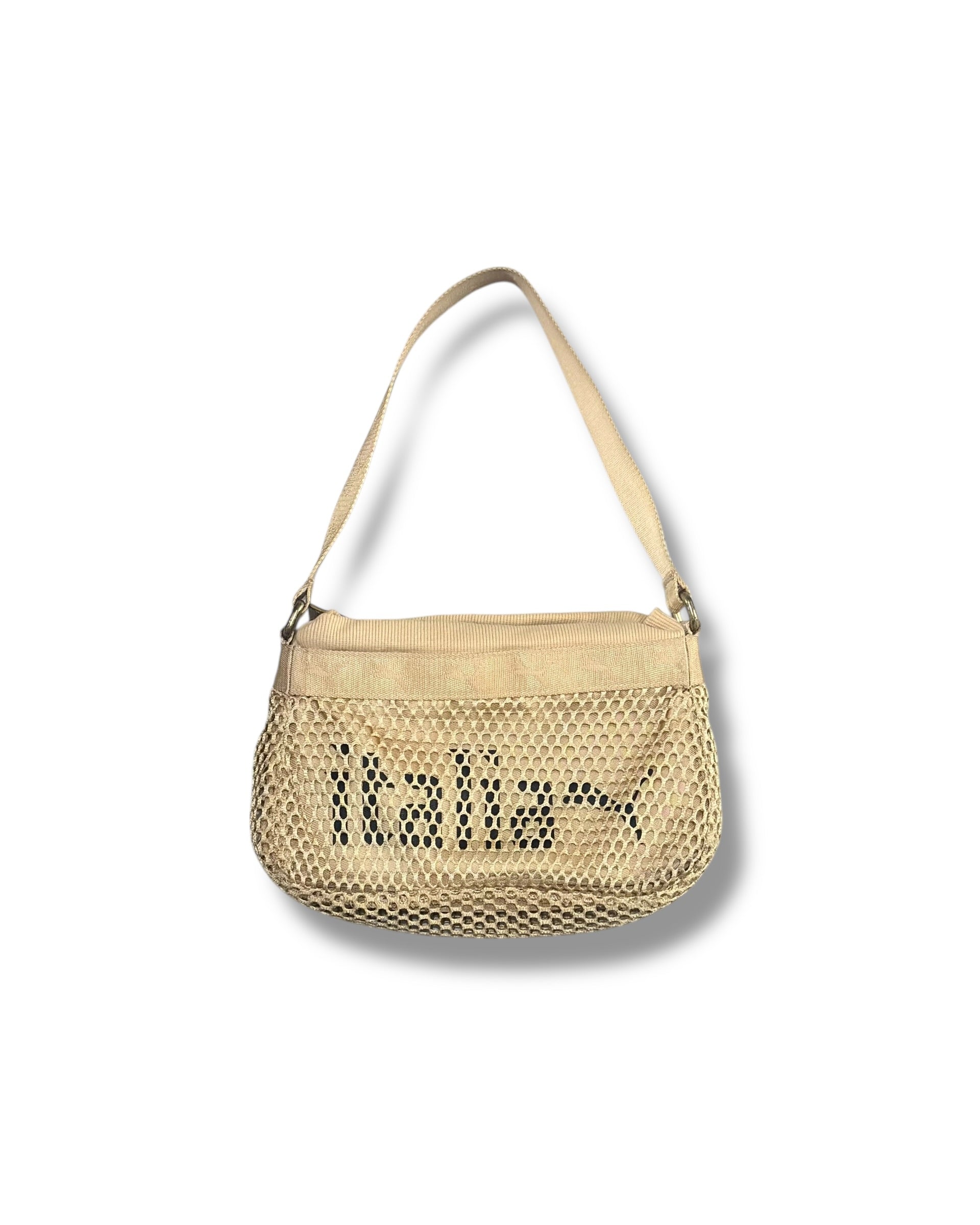 00s PUMA × NEIL BARRETT mesh hand bag