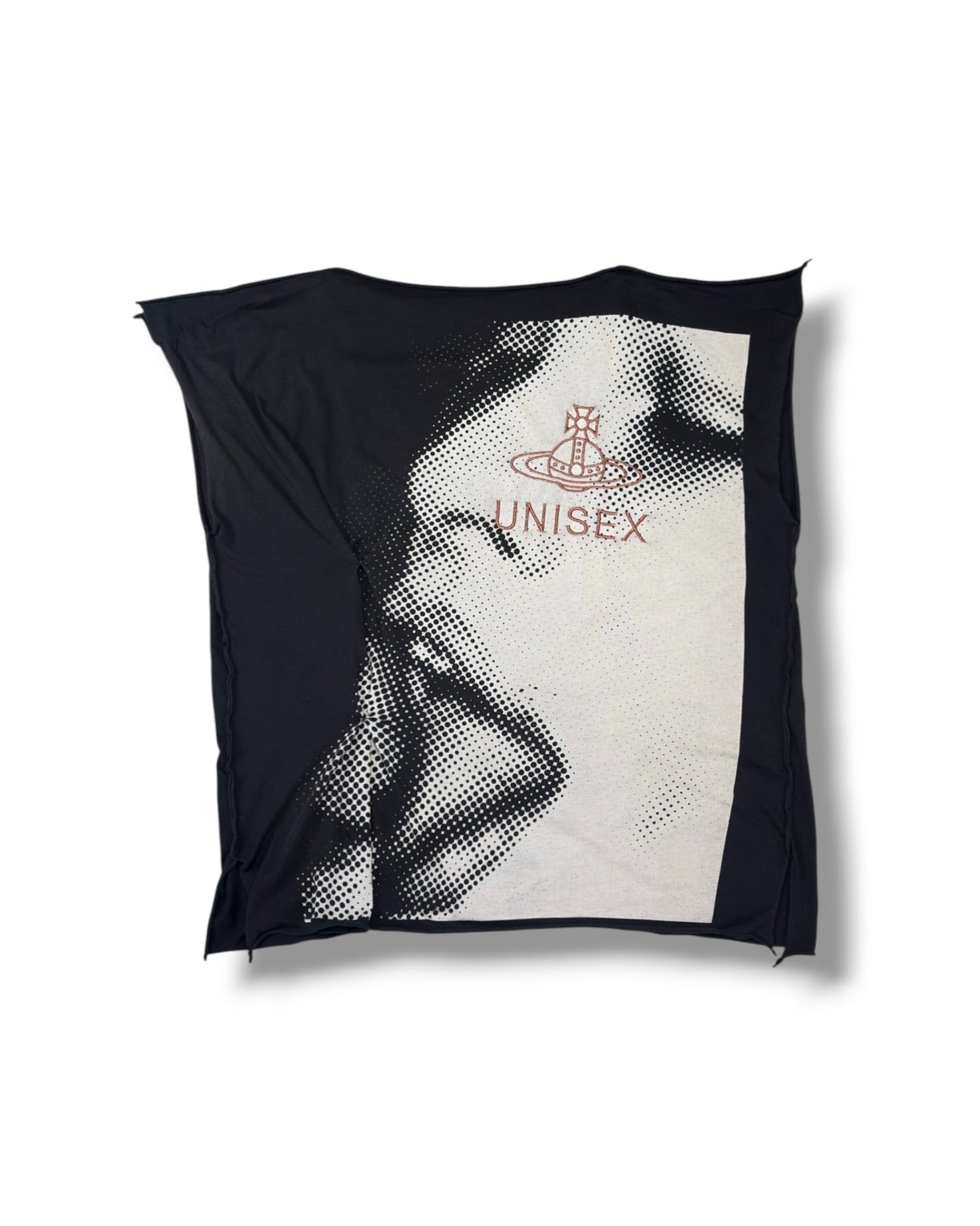 WORLDS END face graphic T-shirt