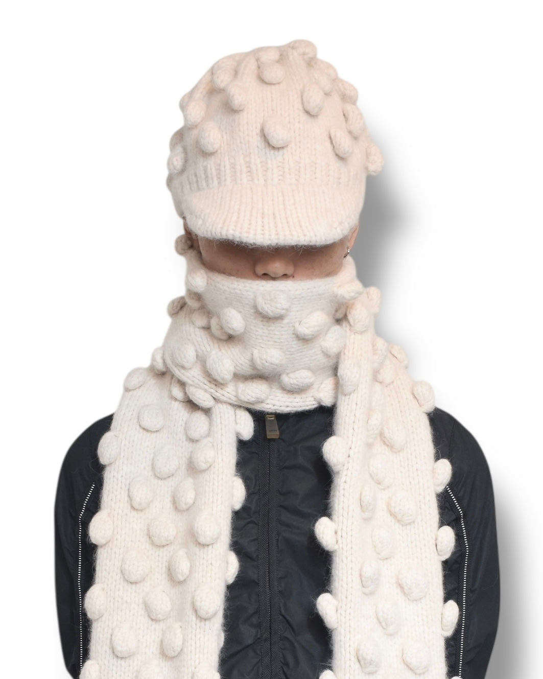 03AW FAKE LONDON pokopoko knit cap