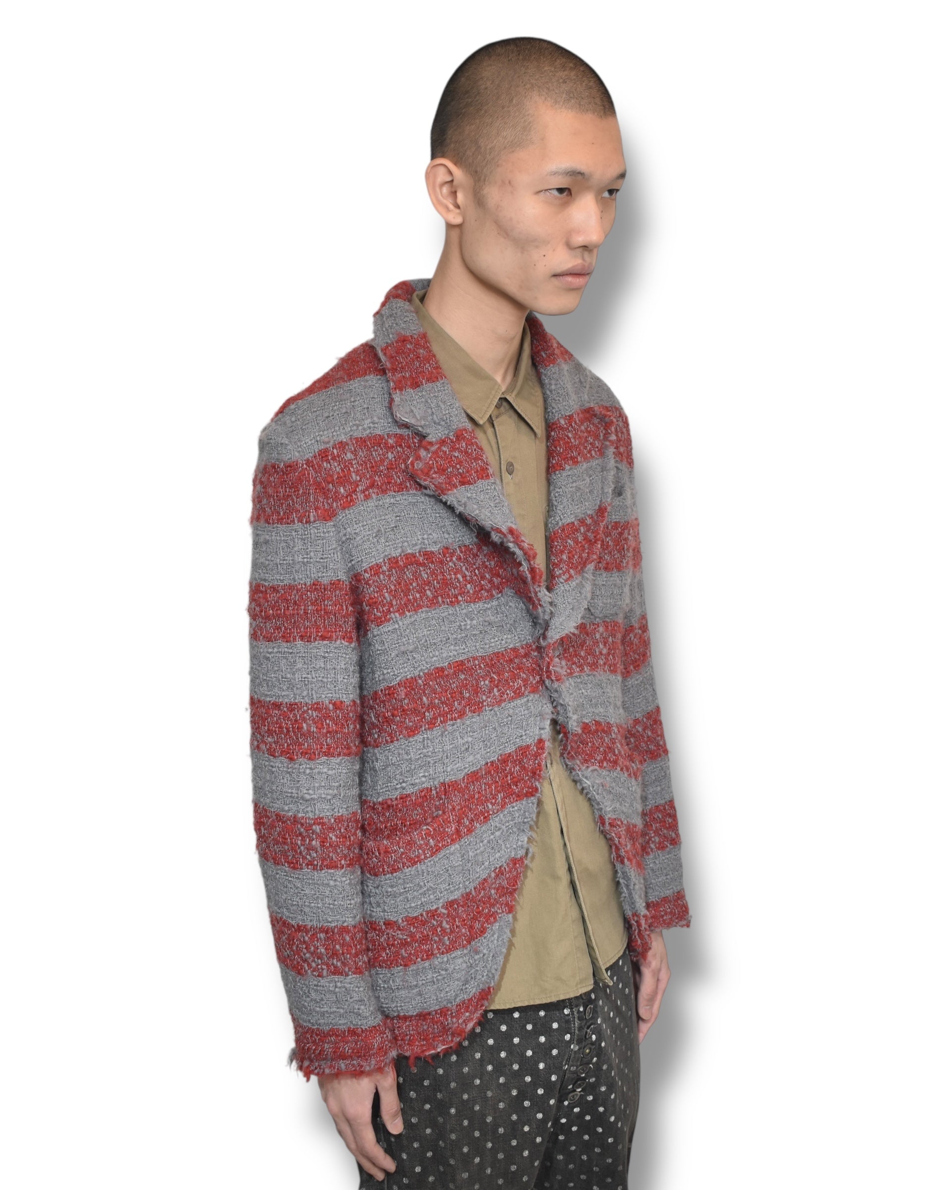 04aw COMME DES GARCONS HOMME PLUS knitted tailored jacket