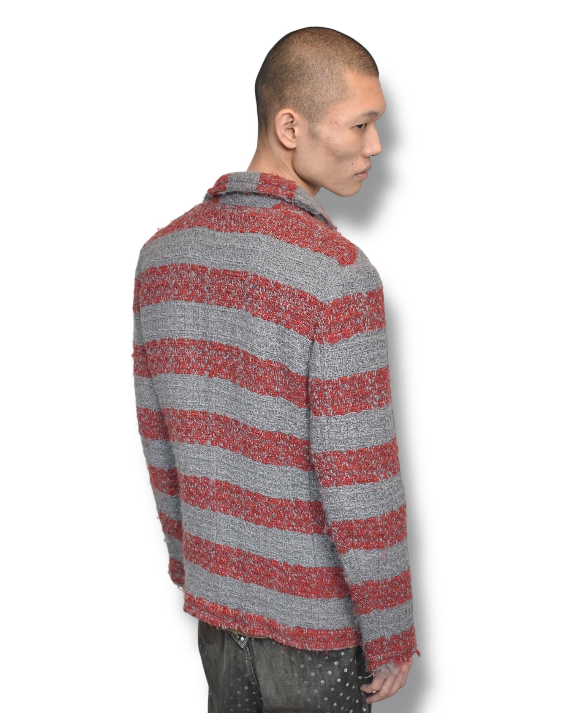 04aw COMME DES GARCONS HOMME PLUS knitted tailored jacket