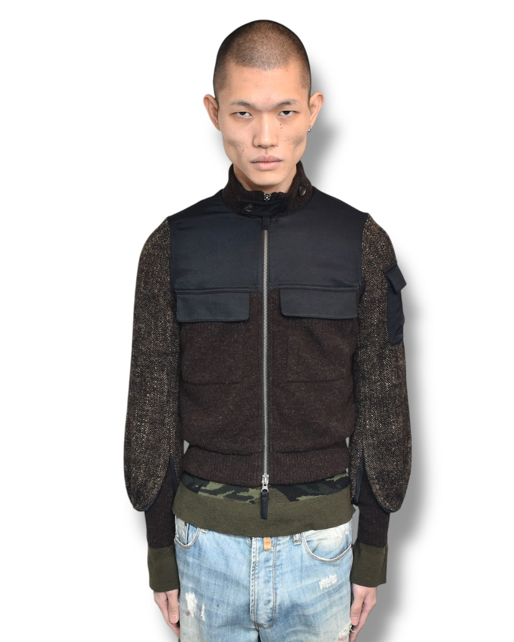 09aw JEAN PAUL GAULTIER cropped blouson