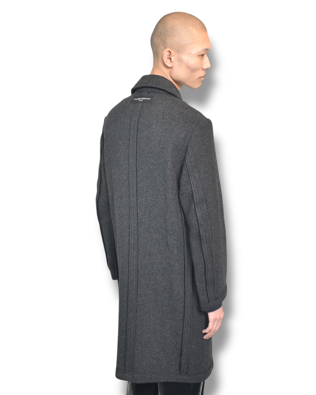 90s RYUICHIRO SHIMAZAKI inside-out button up coat