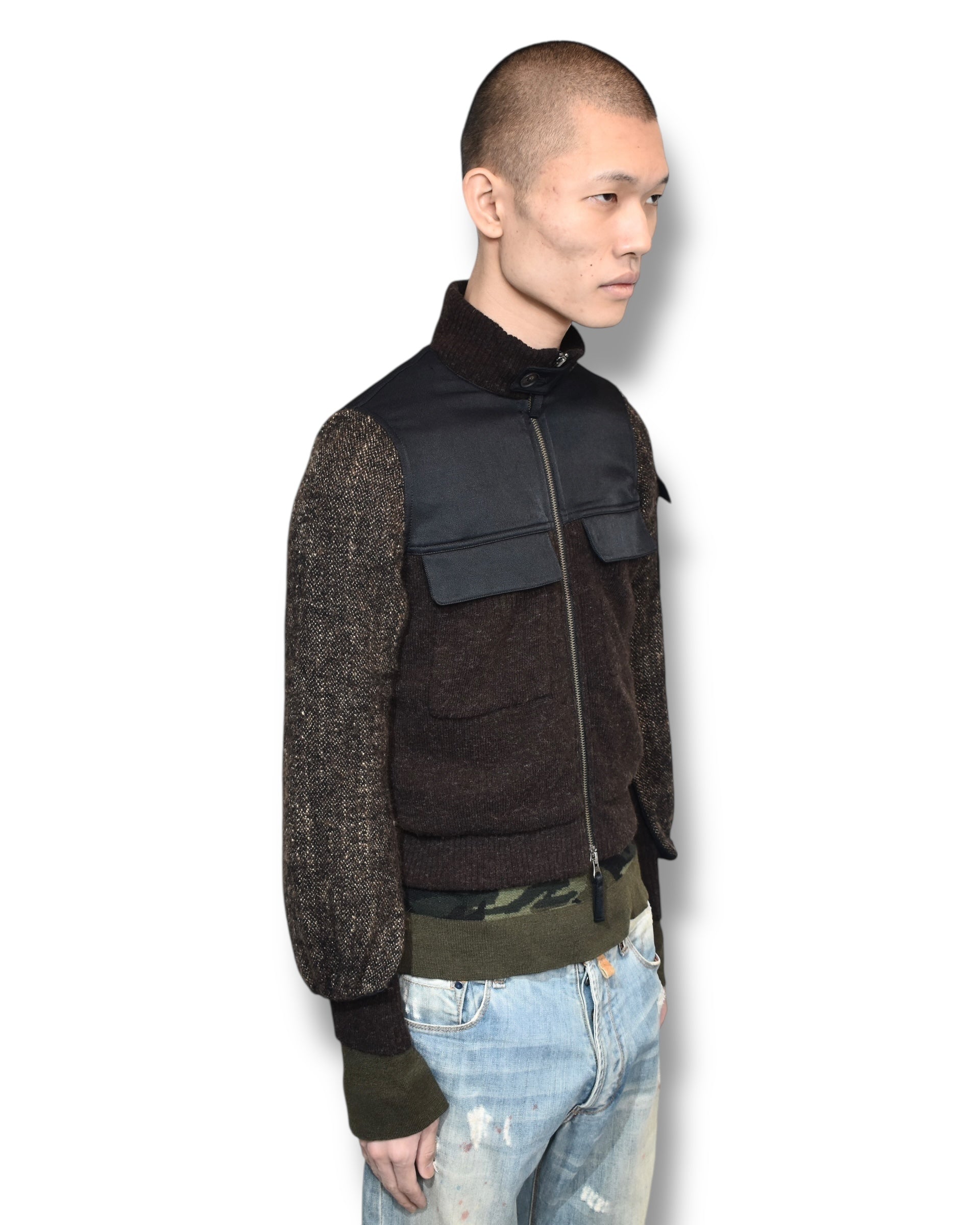09aw JEAN PAUL GAULTIER cropped blouson