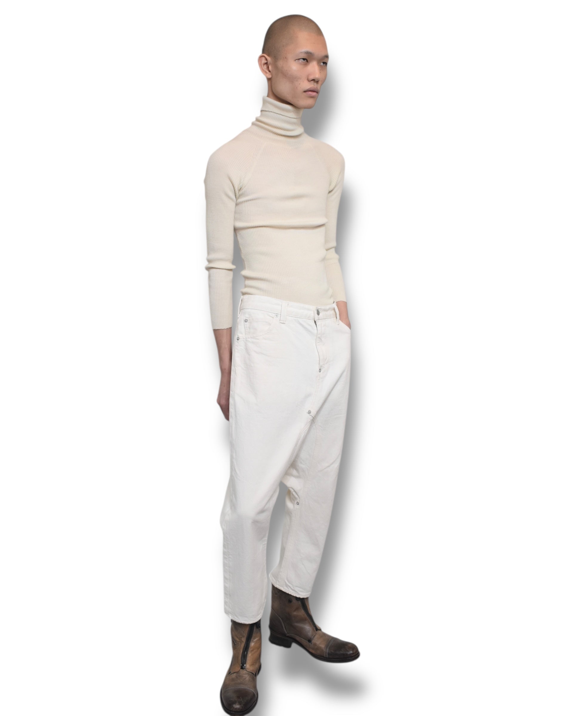 AD2005 JUNYA WATANABE high neck knit top