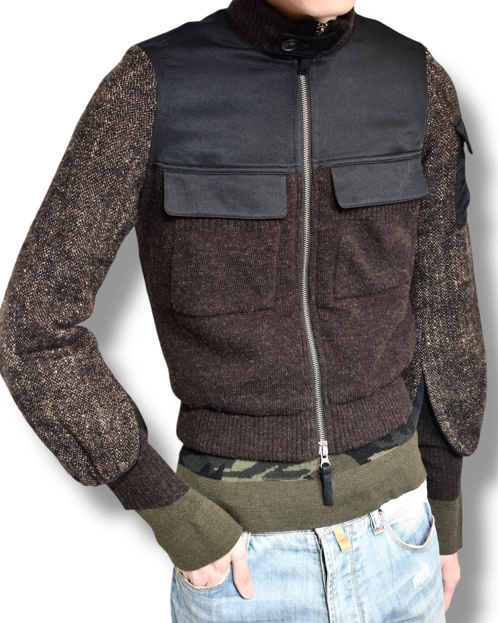 09aw JEAN PAUL GAULTIER cropped blouson