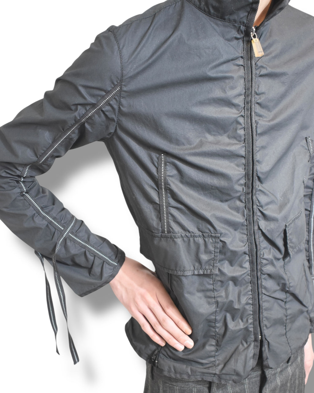 DKNY JEANS zip up jacket