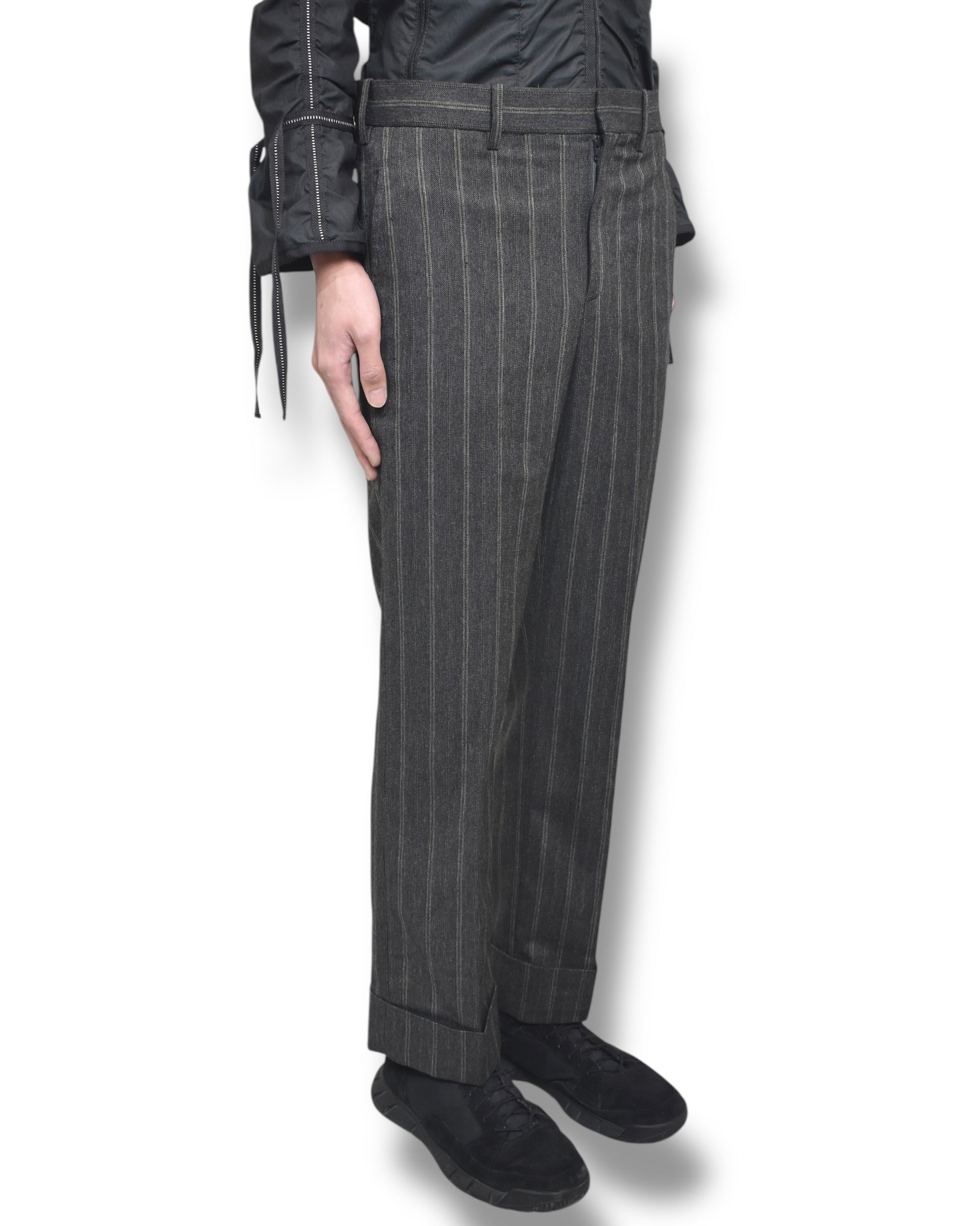 NEIL BARRETT stripe slacks