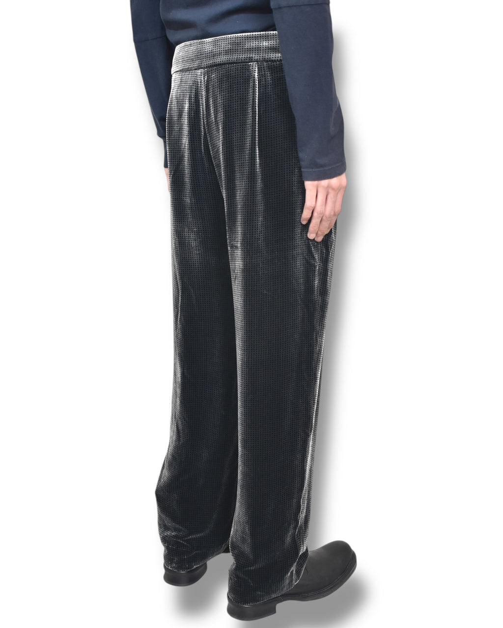 EMPORIO ARMANI loose wide pants