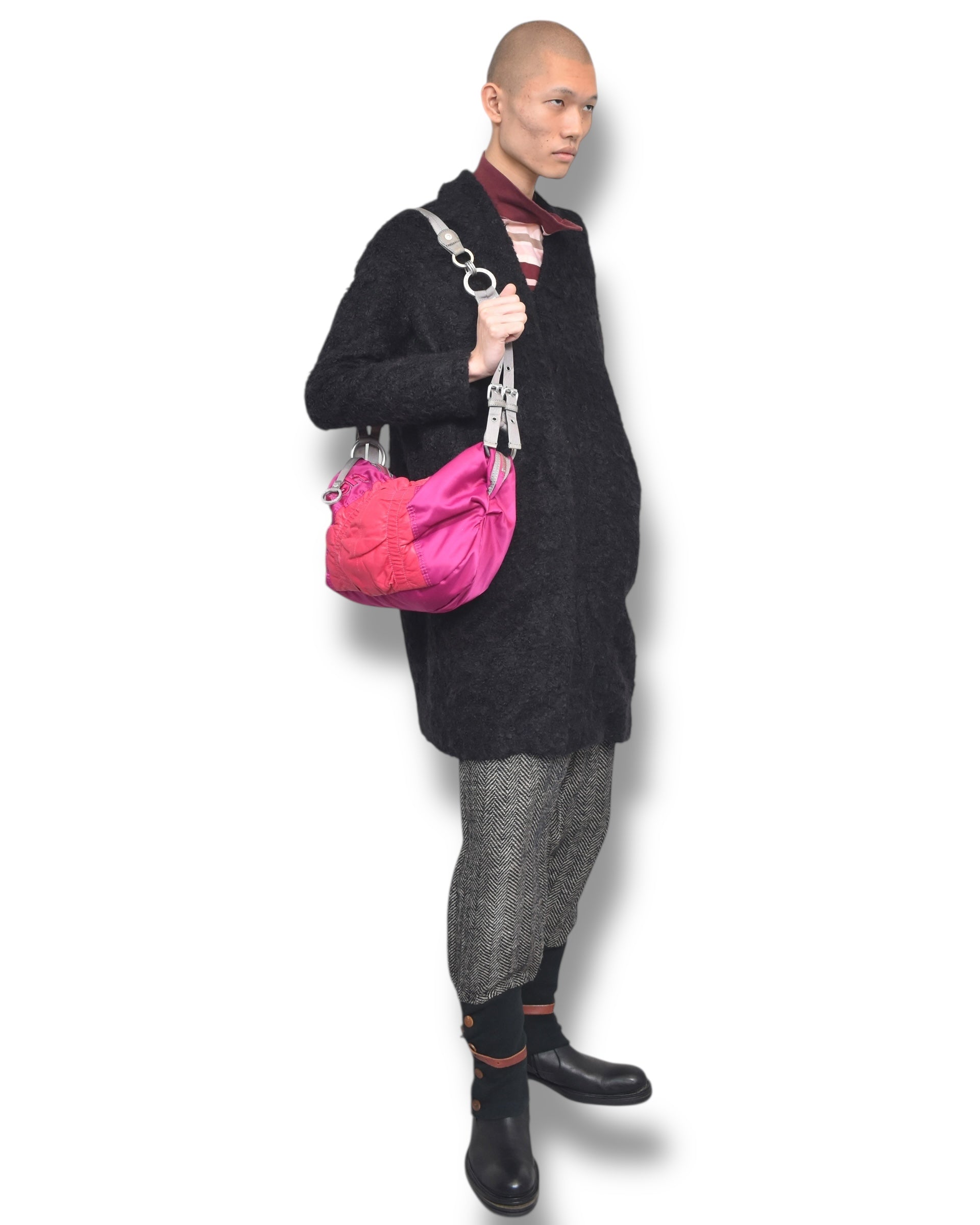 08AW BERNHARD WILLHELM no-collar coat