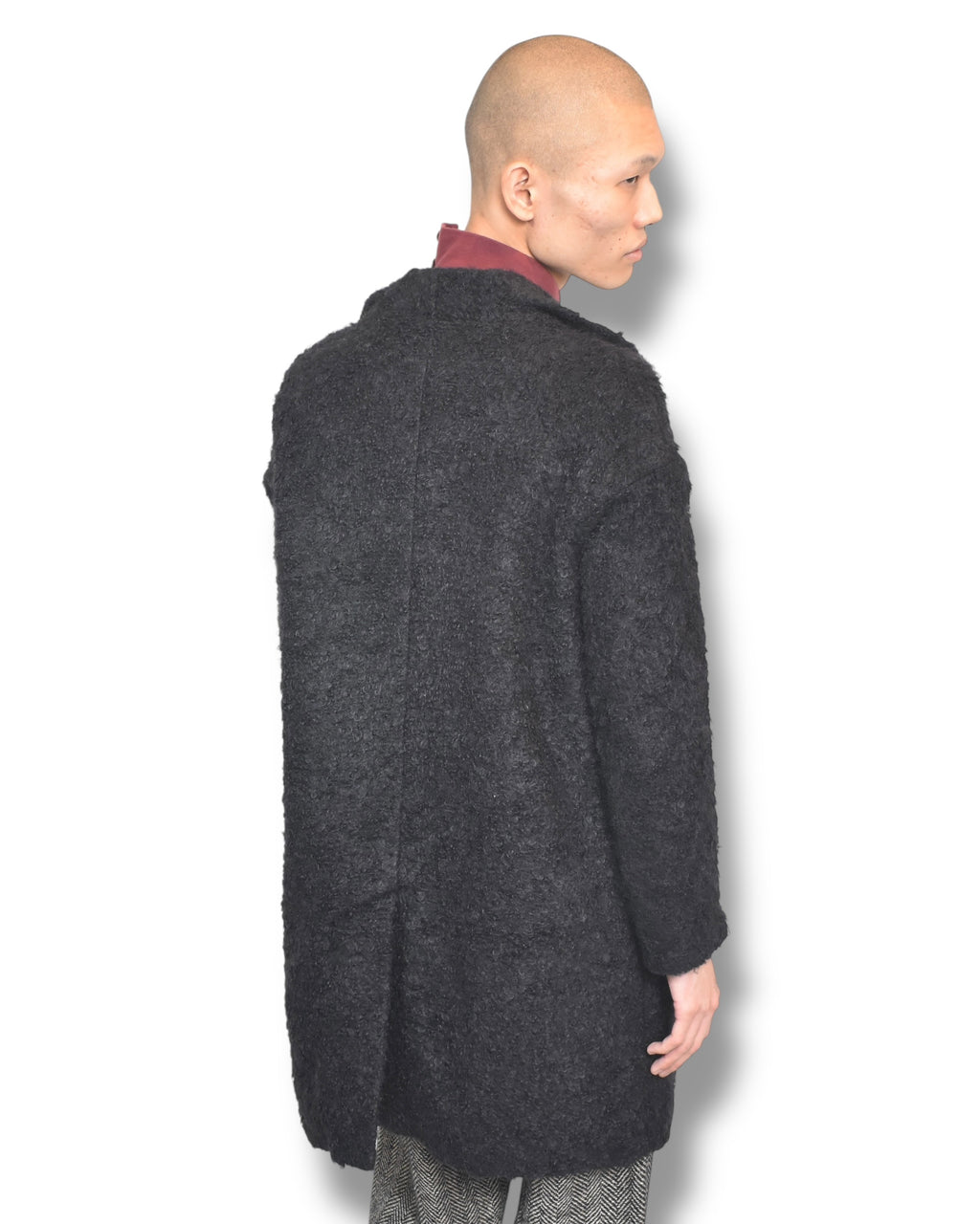 08AW BERNHARD WILLHELM no-collar coat