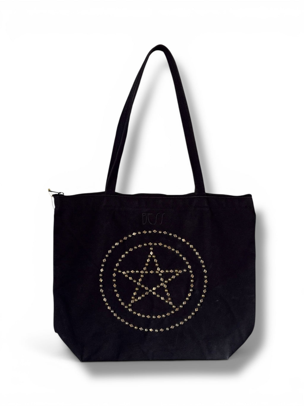 BESS studed boro tote bag