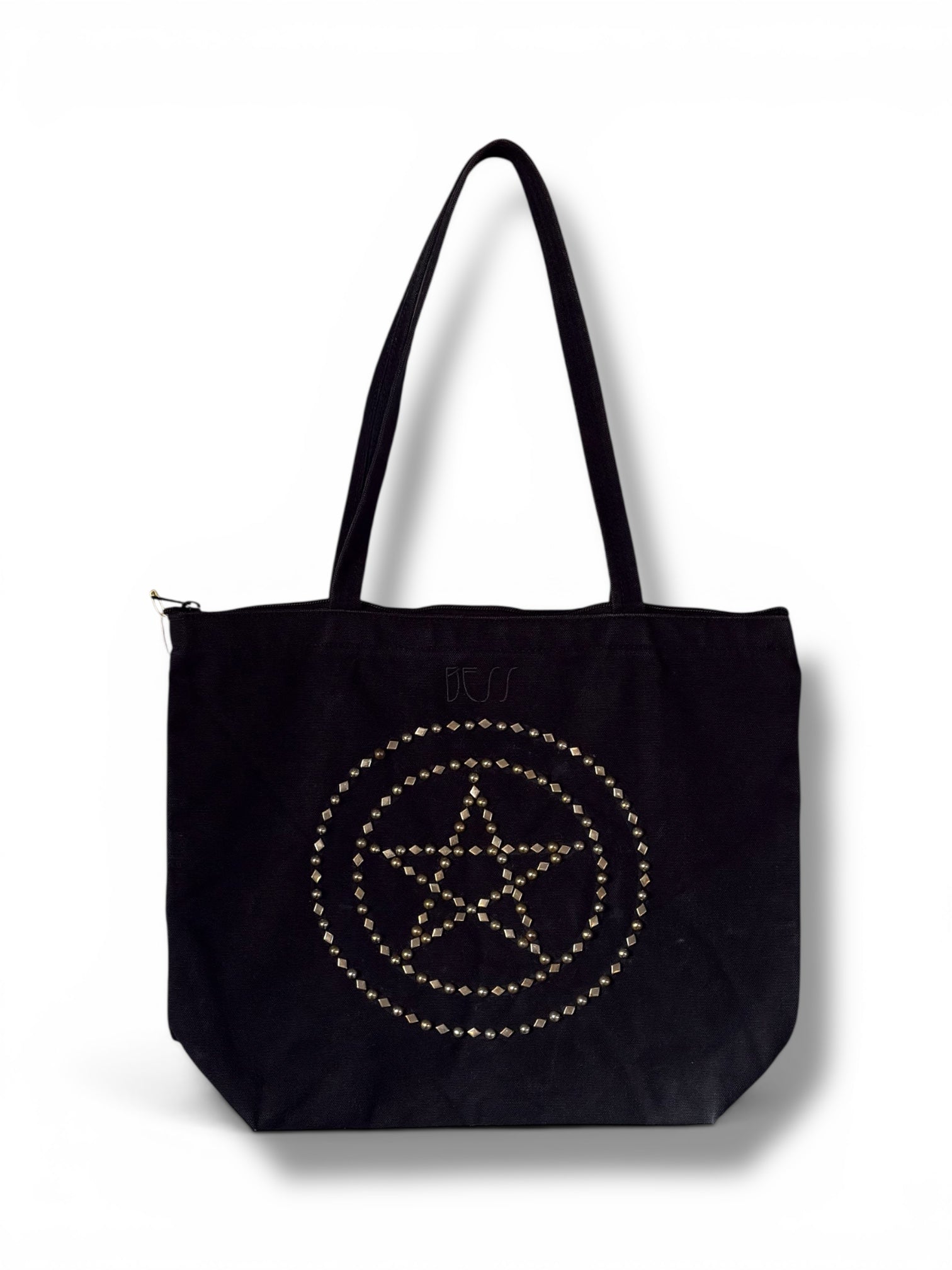 BESS studed boro tote bag