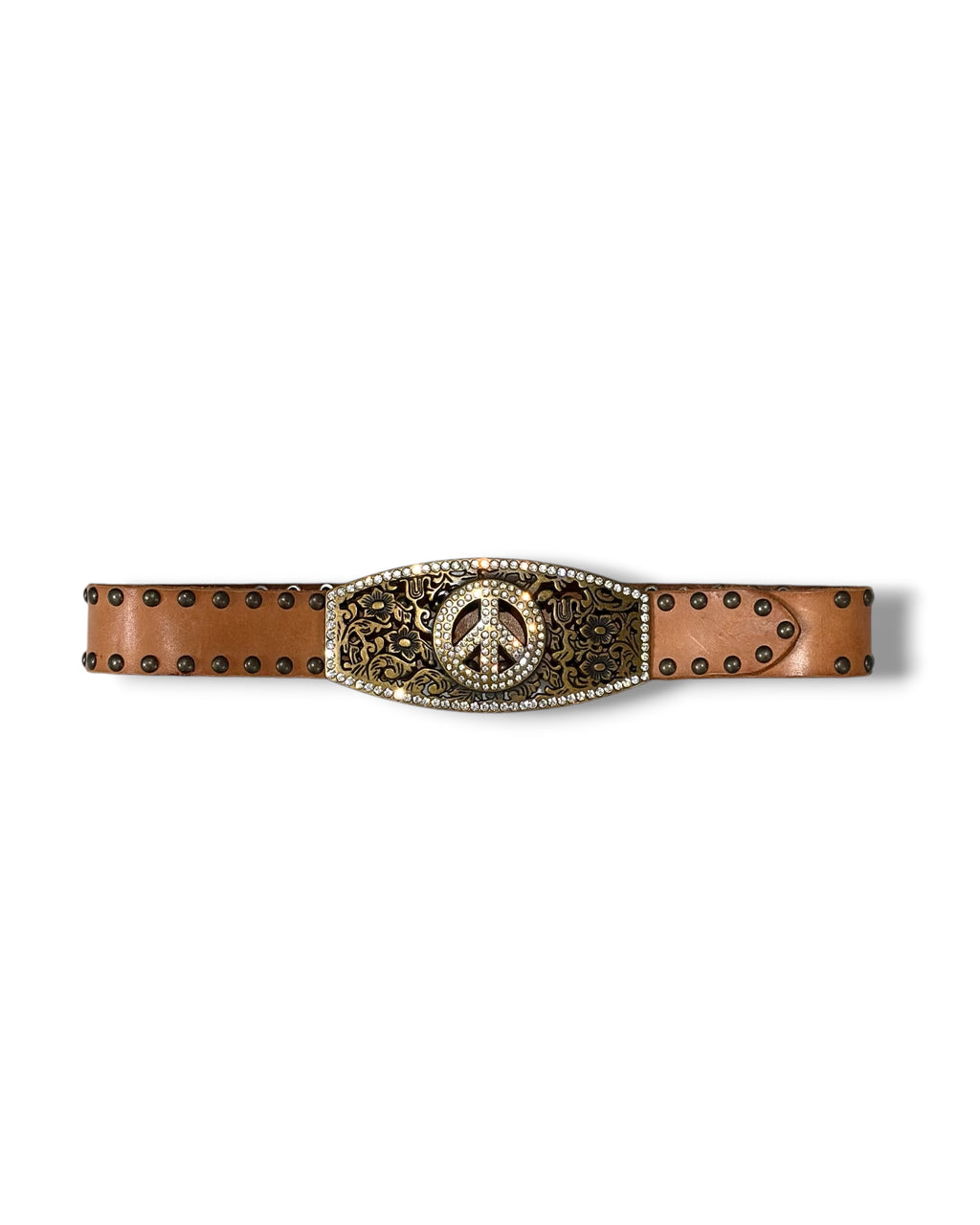 SWORDFISH peace-mark belt
