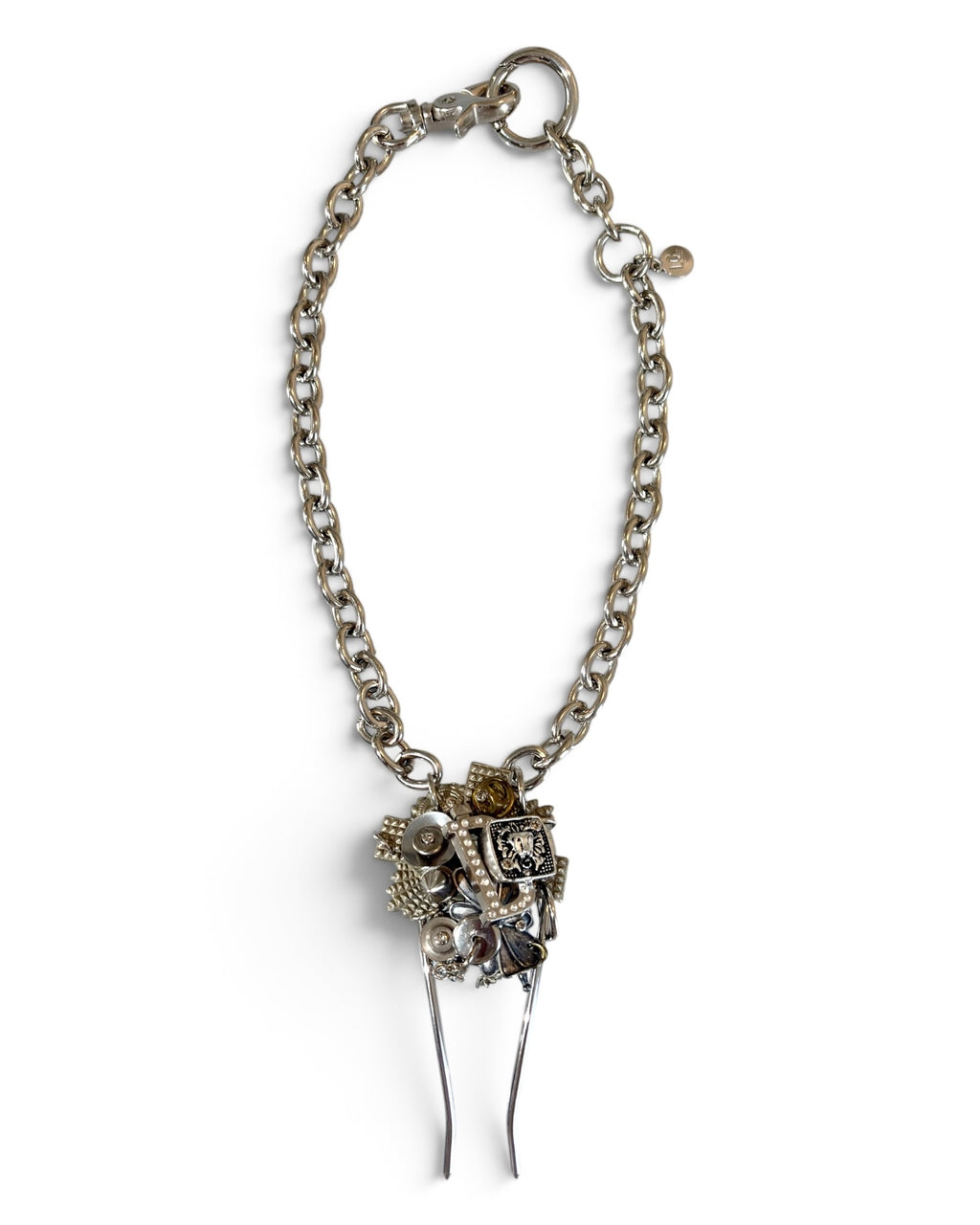 LEO GON'DO HAIRPIN NECKLACE-LION