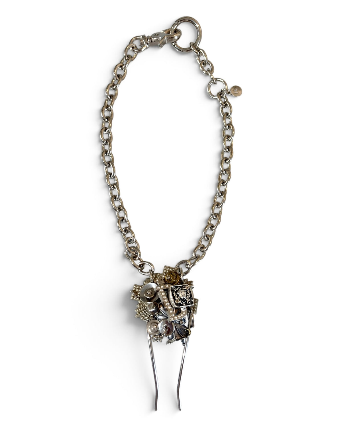 LEO GON'DO HAIRPIN NECKLACE-LION